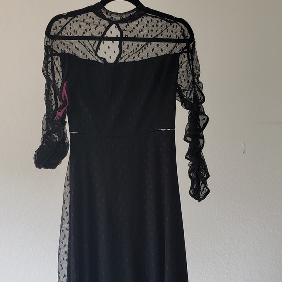 Victorian Glamm Dotted Dress Betsey Johnson - Picture 6 of 6